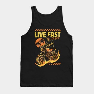 Live fast 🏍 Tank Top